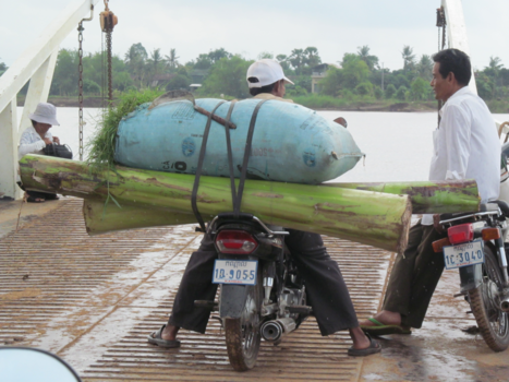 Cambodja - Tuurlijk neem ik die boom voor je mee :-)