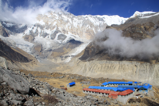 Annapurna Trail Trek - Annapurna bacecamp