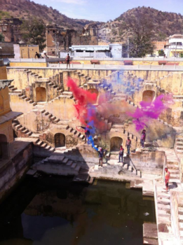 Jaipur - Festival of Colors met de lokale kinderen