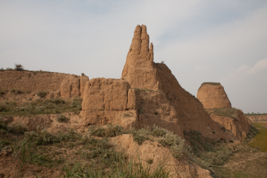 Chinese Muur - Chinese muur bij Mongolië