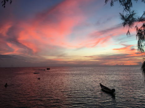 Ayutthaya - Zonsondergang op Koh Tao