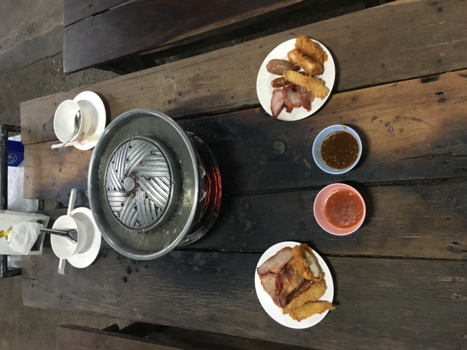 Ayutthaya - Thais barbecuen in chiang mai