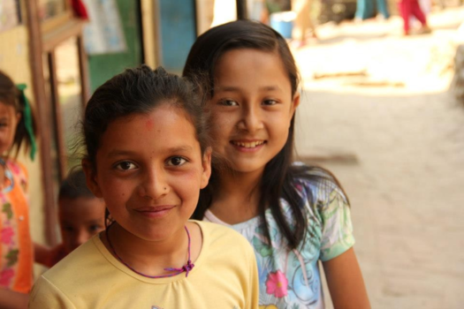 Annapurna Trail Trek - Schoolmeisjes