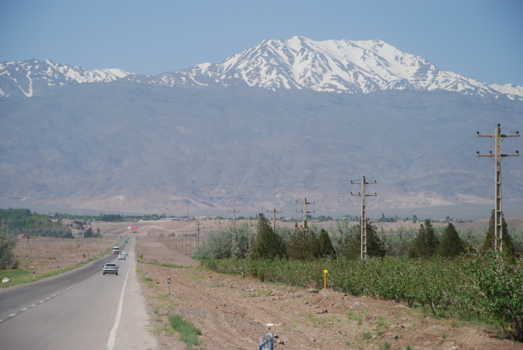 Iran - Op weg naar de lemen stad :Rayen