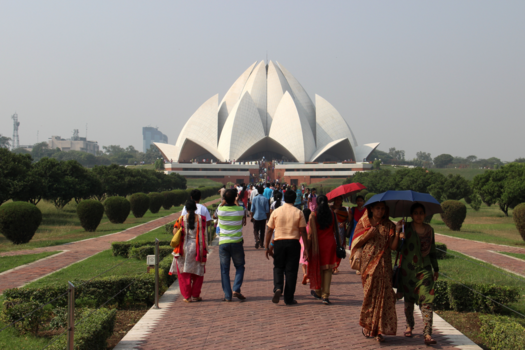 India - Lotus Temple - Delhi