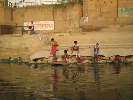 India - Wassen in de Ganges