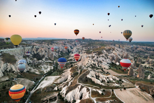 Cappadocië - Cappadocie vanuit een luchtballon