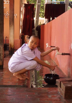 Myanmar - Novice in Amarapura