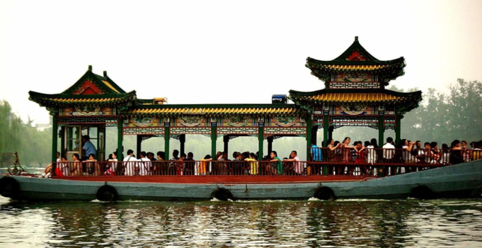 Beijing - Varen in smog
