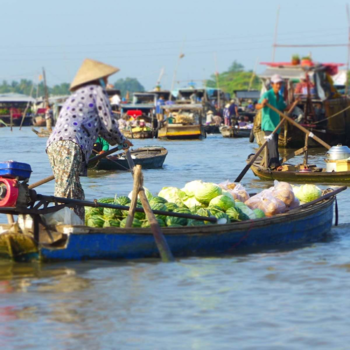 Vietnam - Floating market Vietnam