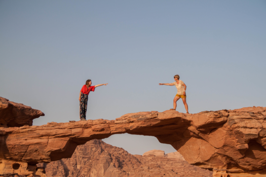 Wadi Rum - wadi rum woestijn, connectie...