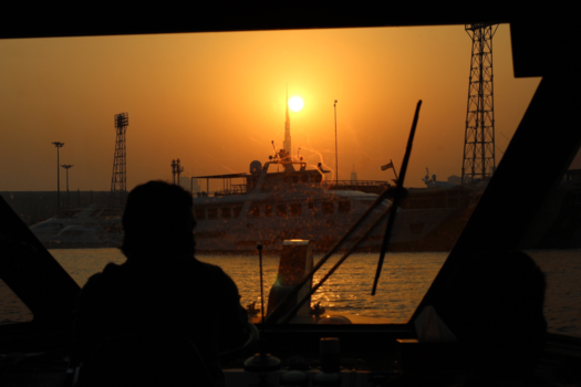 Dubai - Dubai en zijn zonsondergang