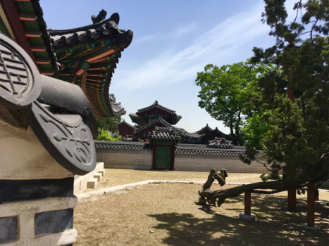 Seoul - Telefoon snap in het paleis :)