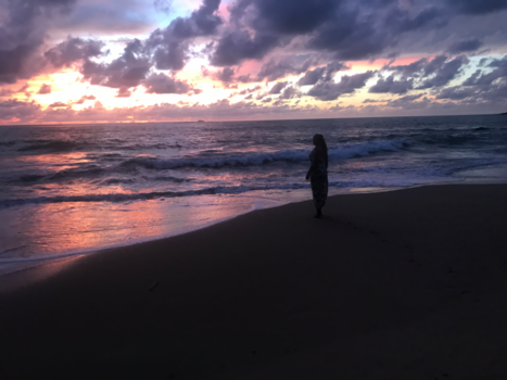 Thailand - Beautiful cloudy sunset..