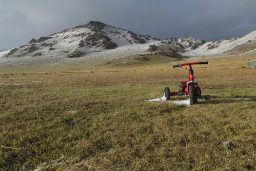 Mongolië - Driewielertje