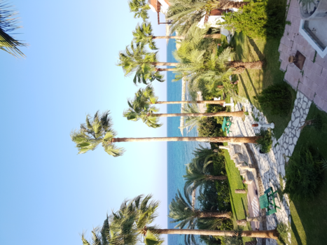 Noord-Cyprus - Het uitzicht uit ons hotel, Topset hotel