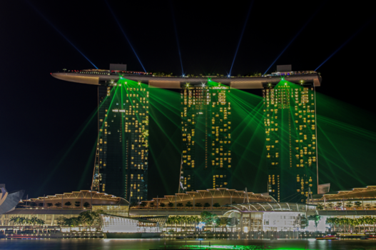 Singapore - Color By Night at Singapore