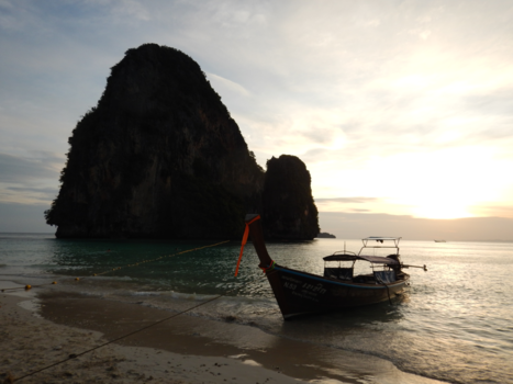 Thailand - Sunset on Railay beach