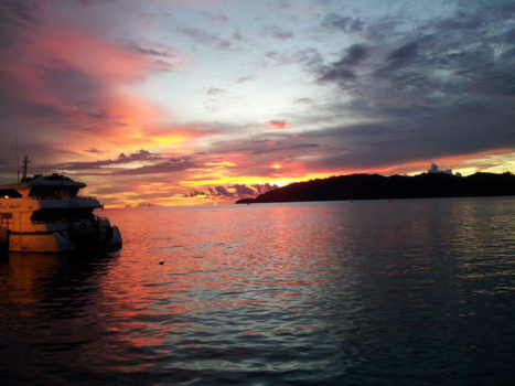 Maleisië - Sunset in Borneo