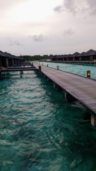 Malediven - Huisjes op het water