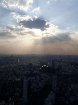 Ho Chi Minh Stad - Saigon from a skybar