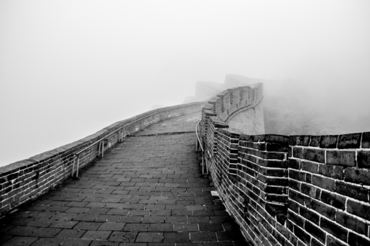 Chinese Muur - Great wall of (mist)ery