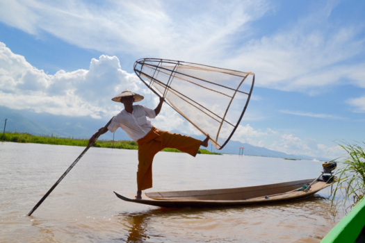 Inle Lake - In balans