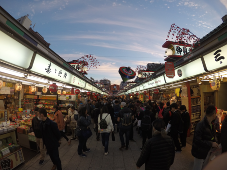 Osaka - the streets of tokyo