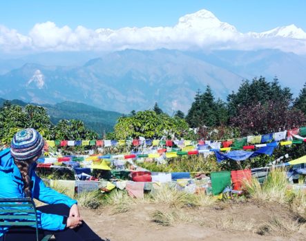 Nepal - Poonhill 3210 meter hoogte