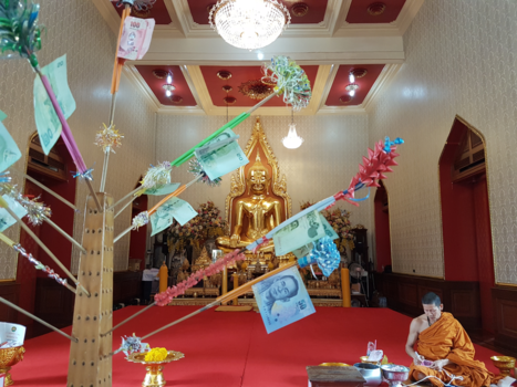 Rondreis Thailand & Cambodja - Temple monk