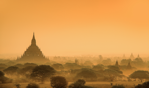 Bagan - Ochtend Mist