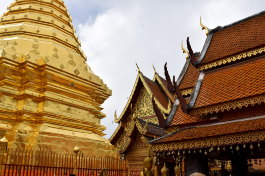 Chiang Mai - Tempel in de bergen van Chiang Mai, Thailand