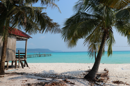 Koh Rong - Nog nooit zo'n blauwe zee gezien: