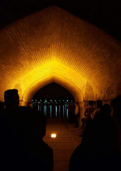 Iran - Zanger in Isfahan