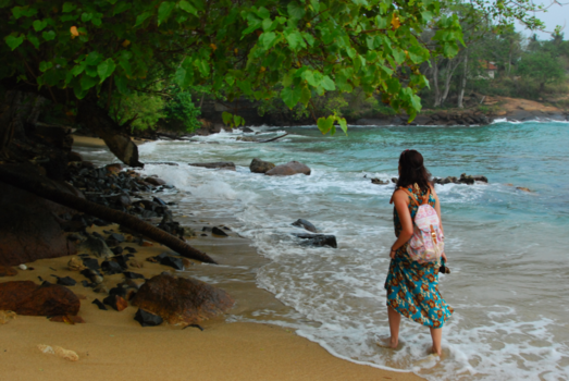 Sri Lanka - Beach babe