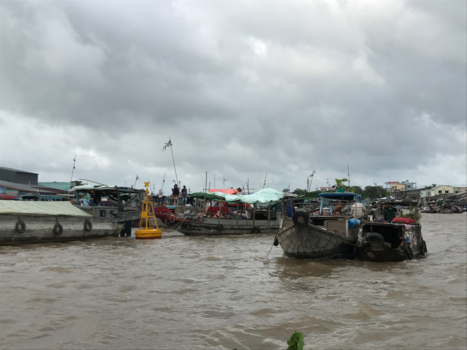Vietnam - Drijvende markt Mekong Delta