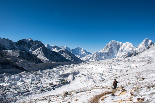 Everest Base Camp - The Lone Explorer