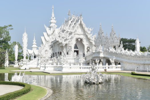 Chiang Rai - De witte tempel