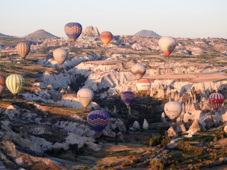Cappadocië - Ballonvaart bij zonsopkomst in het Turkse Cappadocië, genieten!