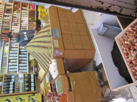 Jeruzalem - Piramide van specerijen