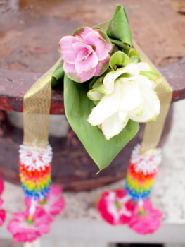 Chiang Mai - Bloemen voor Boedha