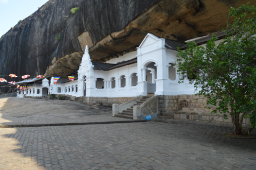 Sigiriya - grot tempel