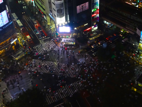 Tokio - Raining day in Tokyo
