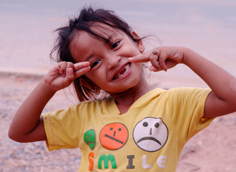 Cambodja - Just keep smiling