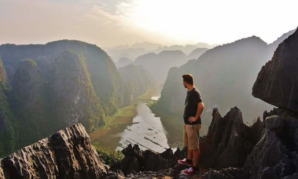 Vietnam - Uitzicht Tam Coc