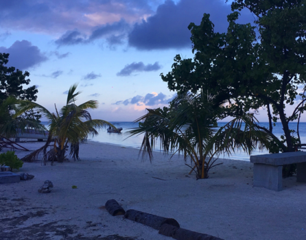 Malediven - Zonsondergang