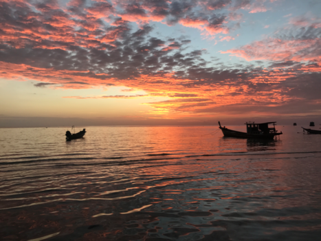 Koh Tao - Zonsondergang
