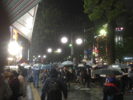 Tokio - Rain in Tokyo