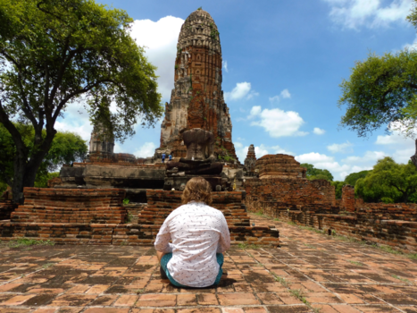 Ayutthaya - meditate