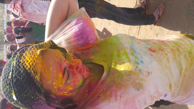 Delhi - Celebrating Holi in India